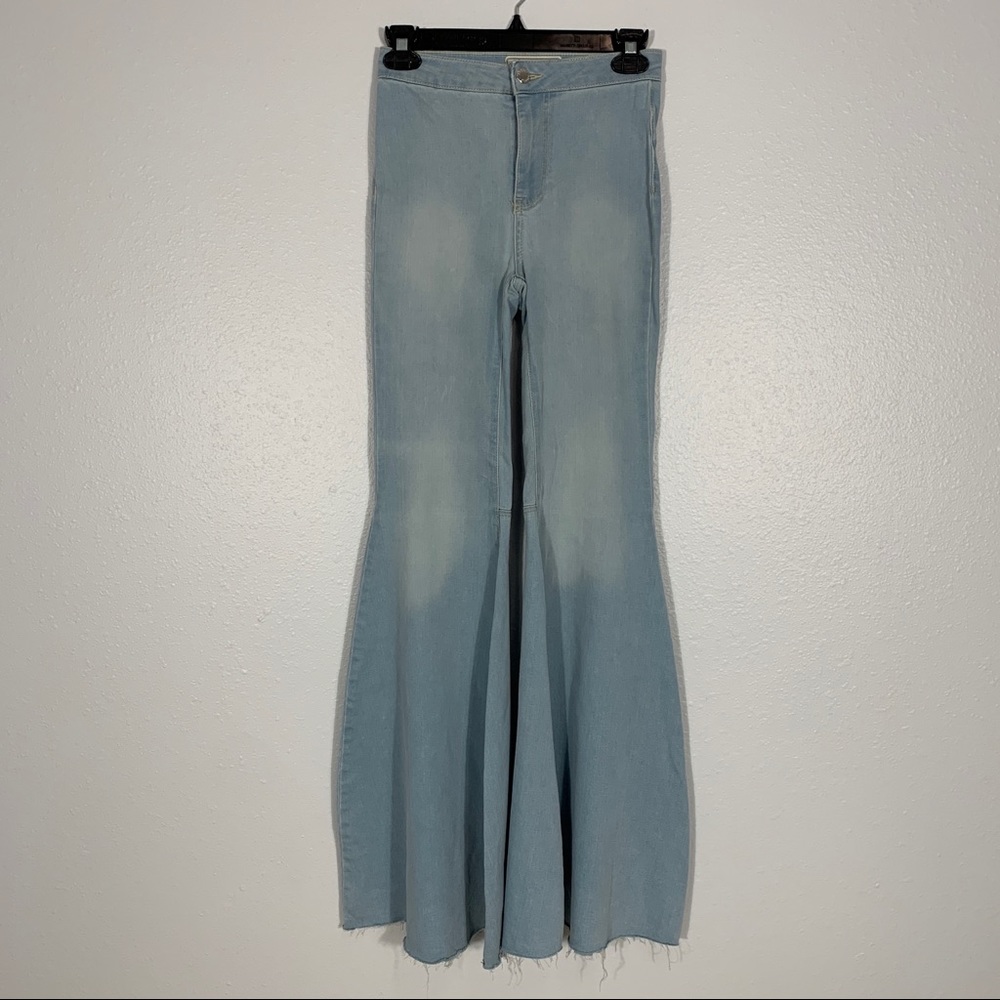 Free People Float On Flare Jeans High Rise